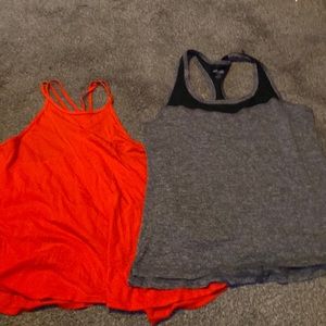 Two flowy active tanks